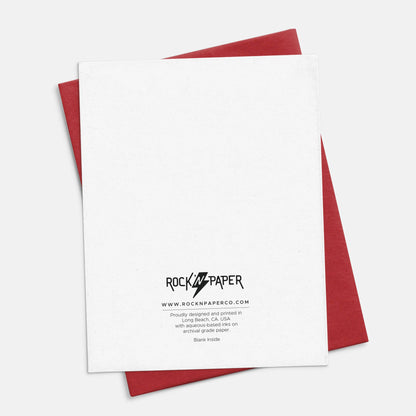 Rockin' Christmas Card, Punk Rock, Mohawk Showman