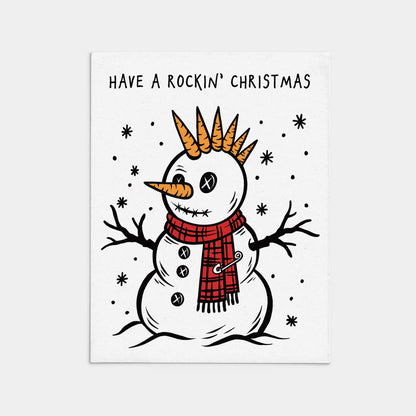 Rockin' Christmas Card, Punk Rock, Mohawk Showman