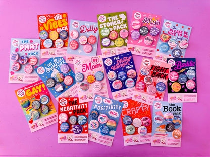 The Gayest Pack - Buttons