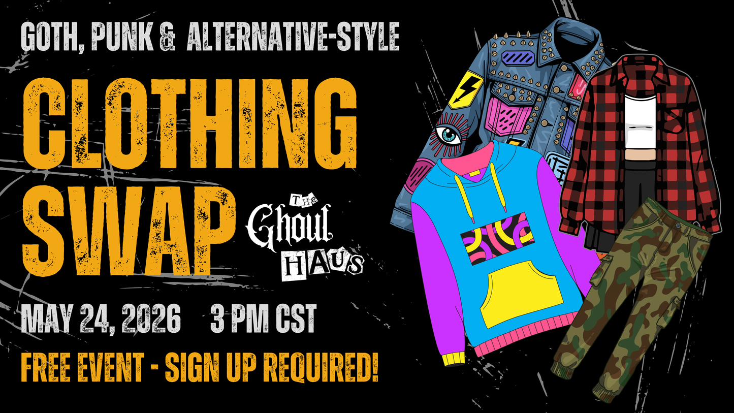 Goth & Punk Clothing Swap RSVP