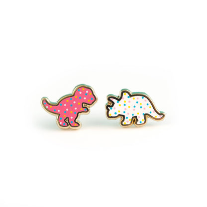 Dino Cookies Earring Studs
