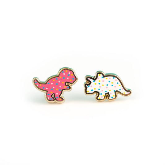 Dino Cookies Earring Studs