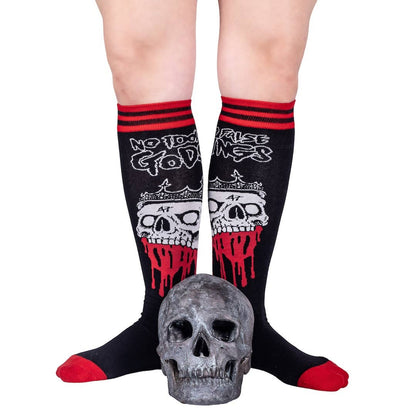 No False Kings Knee High Socks