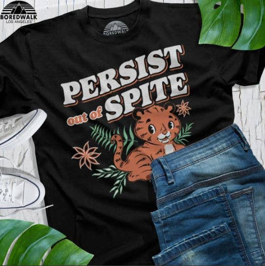 Men's Persist Out of Spite Tiger T-Shirt