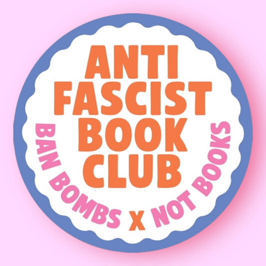 Anti Fascist Book Club Sticker