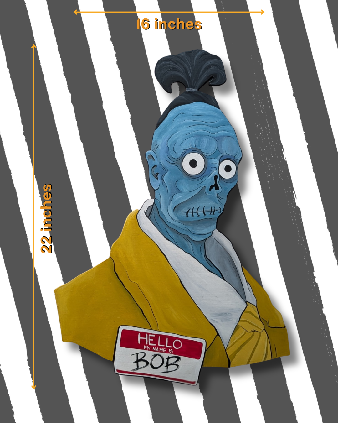 Beetlejuice Bob Wall Art - PREORDER