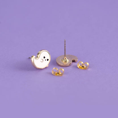 Ghost Earring Studs