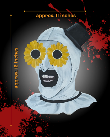 Art the Clown Terrifier Wall Art - PREORDER