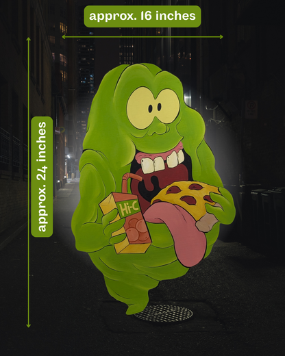 Ghostbusters Slimer Wall Art