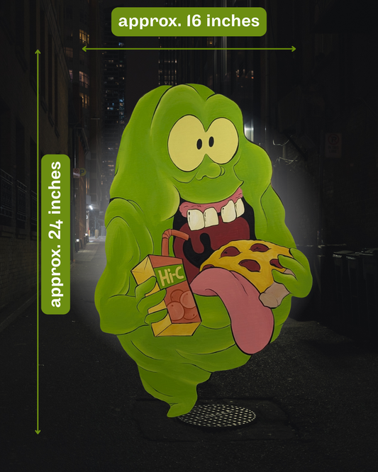 Ghostbusters Slimer Wall Art