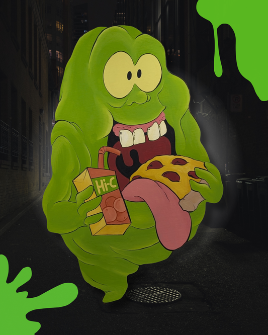 Ghostbusters Slimer Wall Art