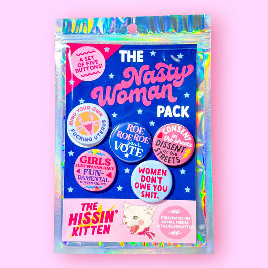 The Nasty Woman 5 Pin Pack