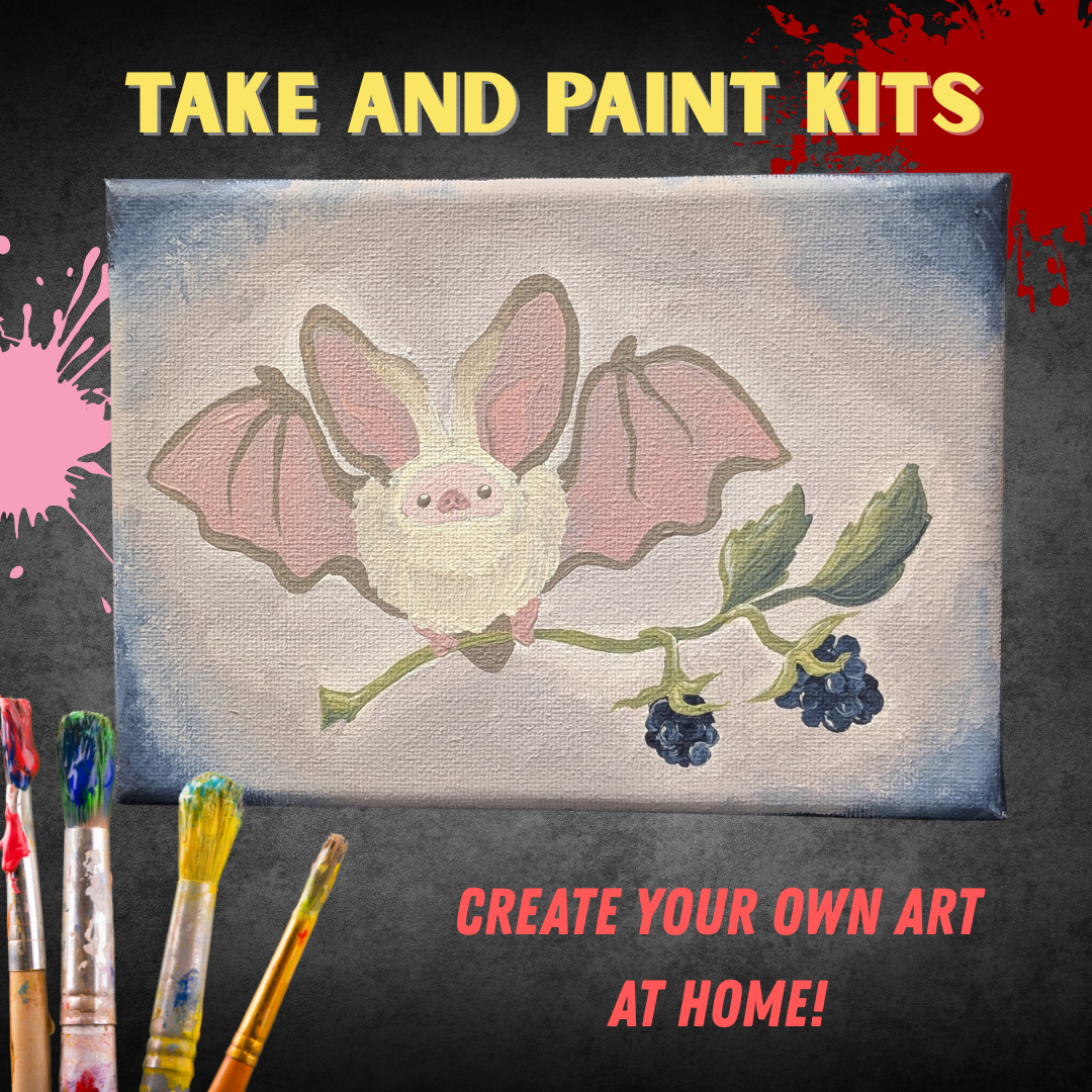 Take & Paint Kit: Blackberry Bat
