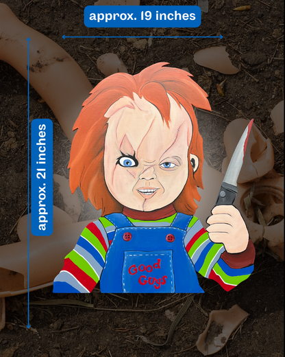 Chucky Doll Wall Art