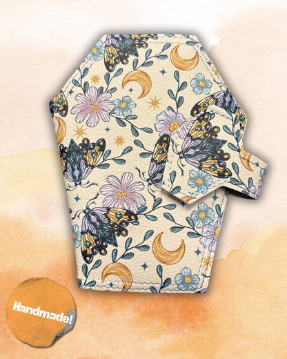 Moon Moth Gold Wallet Small
