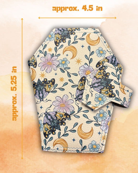 Moon Moth Gold Wallet Small