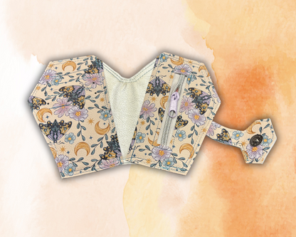 Moon Moth Gold Wallet Small