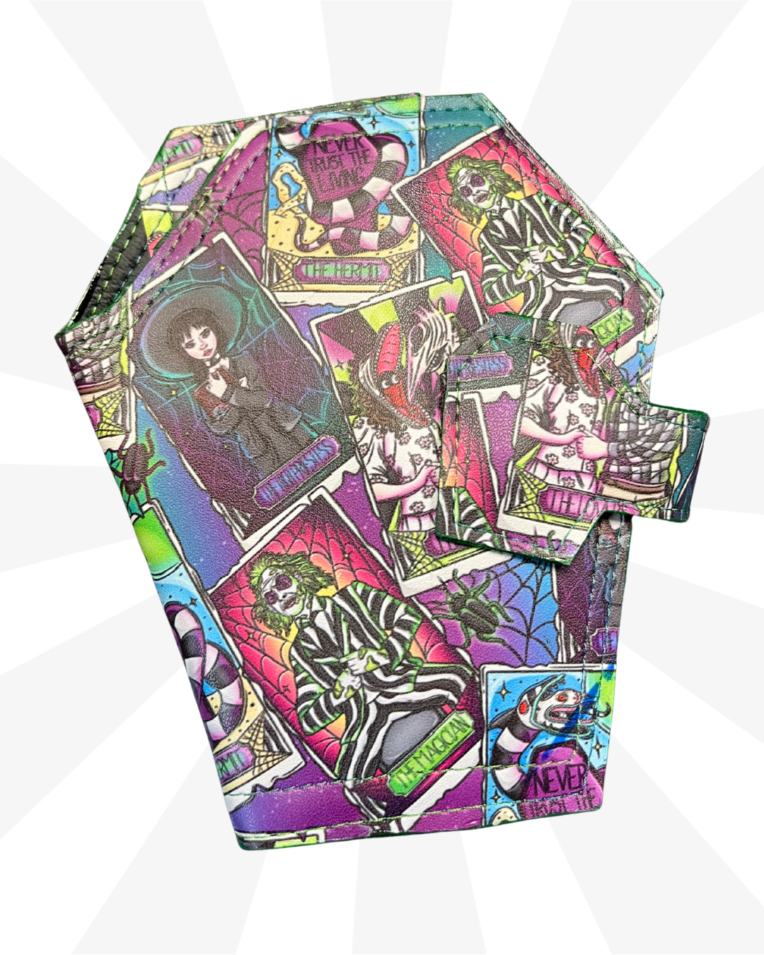 Beetlejuice Coffin Wallet Small