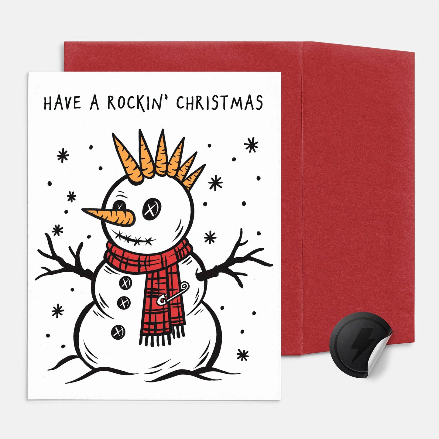 Rockin' Christmas Card, Punk Rock, Mohawk Showman