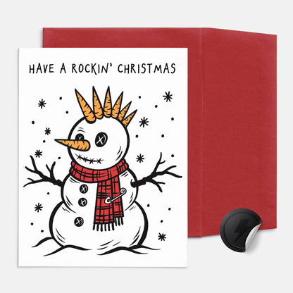 Rockin' Christmas Card, Punk Rock, Mohawk Showman
