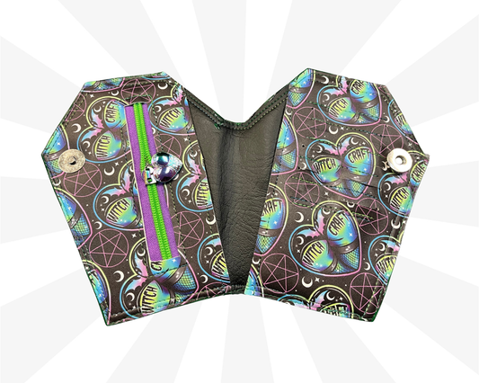 Witch Craft Booty Coffin Wallet Large