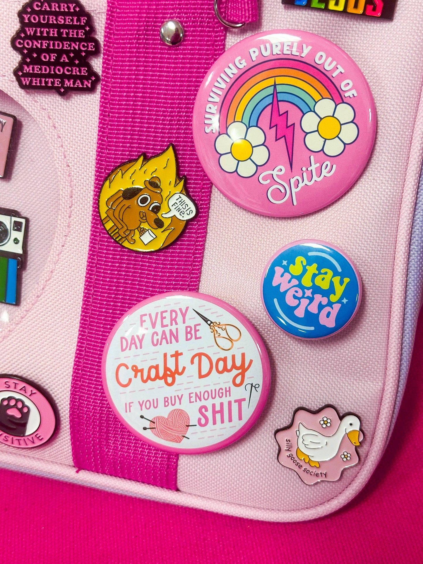 Mind Your Own Fucking Uterus Pin
