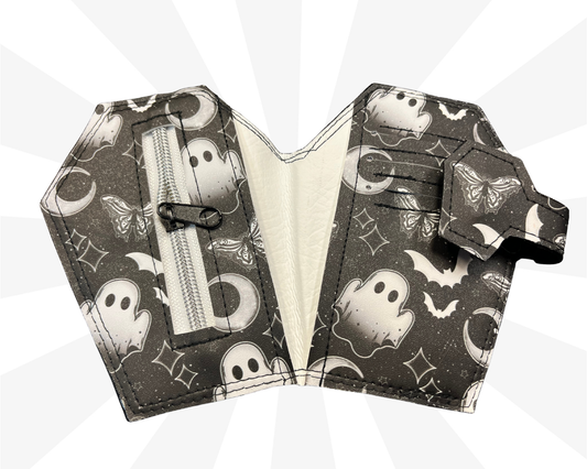 Spooky Sky Coffin Wallet Small