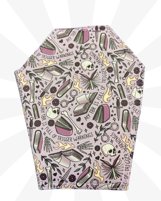 Trigger Warning Coffin Wallet Large