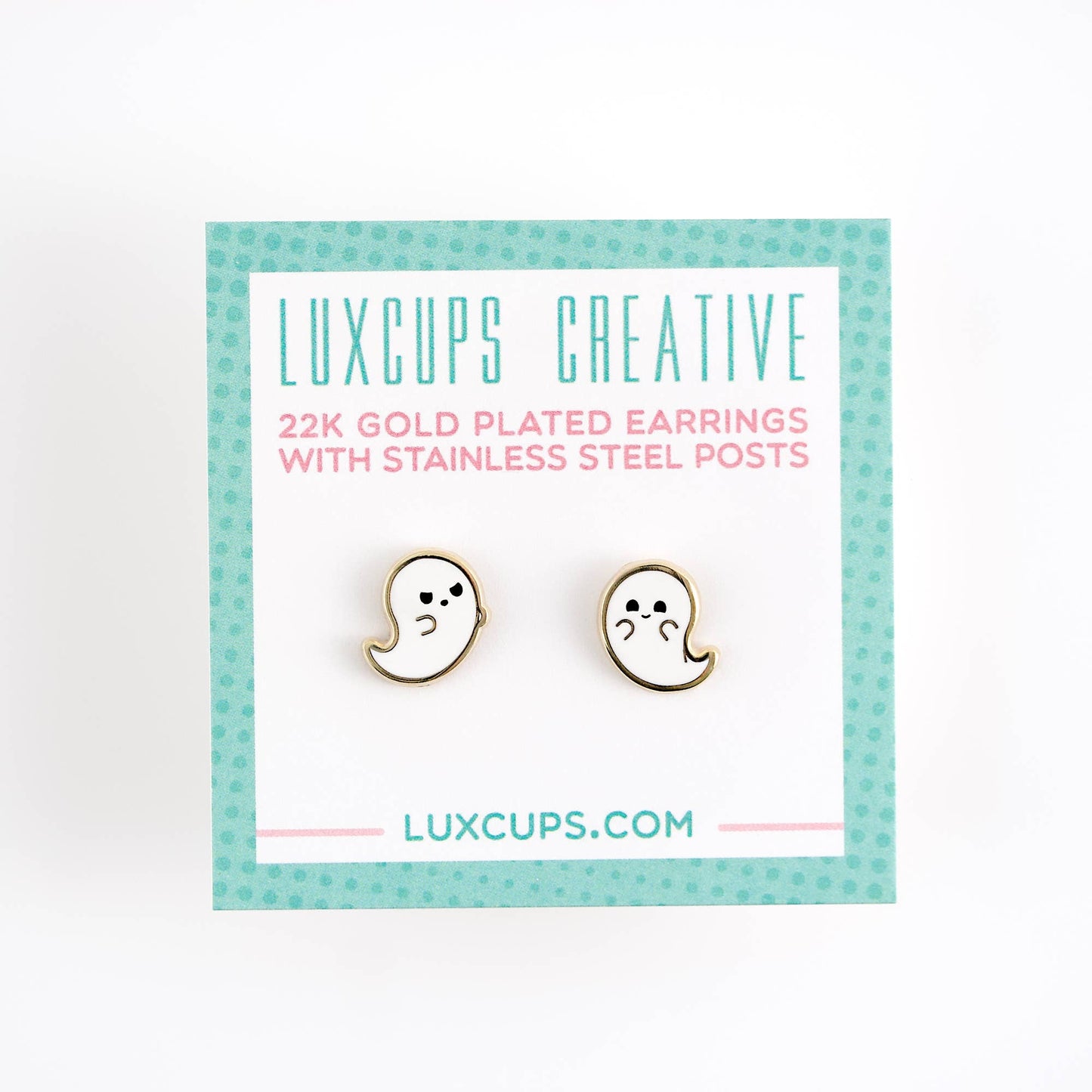 Ghost Earring Studs