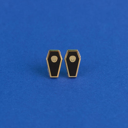 Coffin Earring Studs
