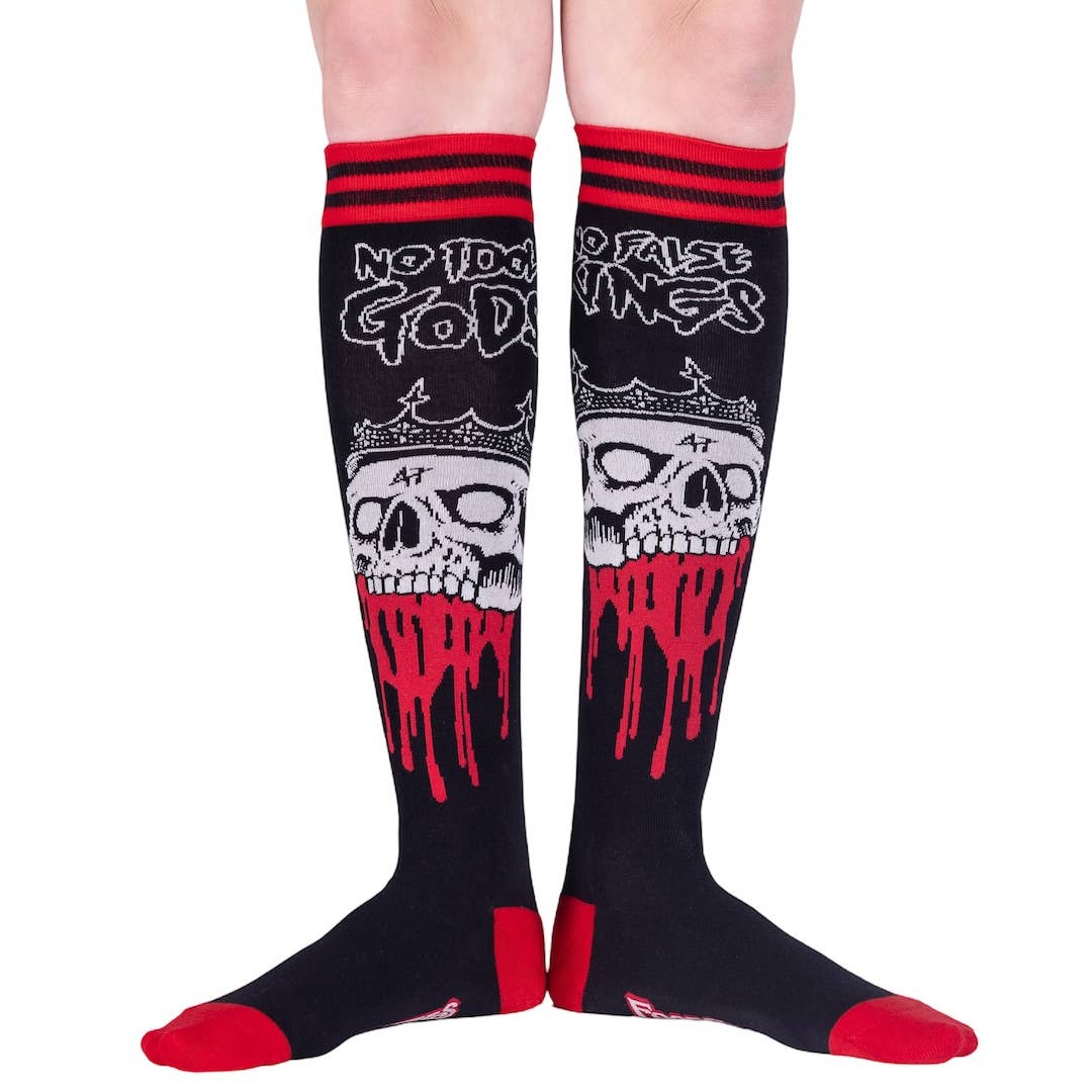 No False Kings Knee High Socks