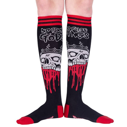 No False Kings Knee High Socks
