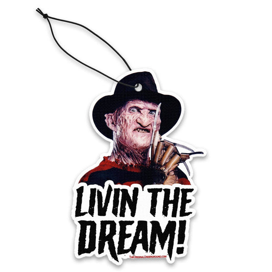 Freddy Krueger Inspired "Living the Dream" Air Freshener
