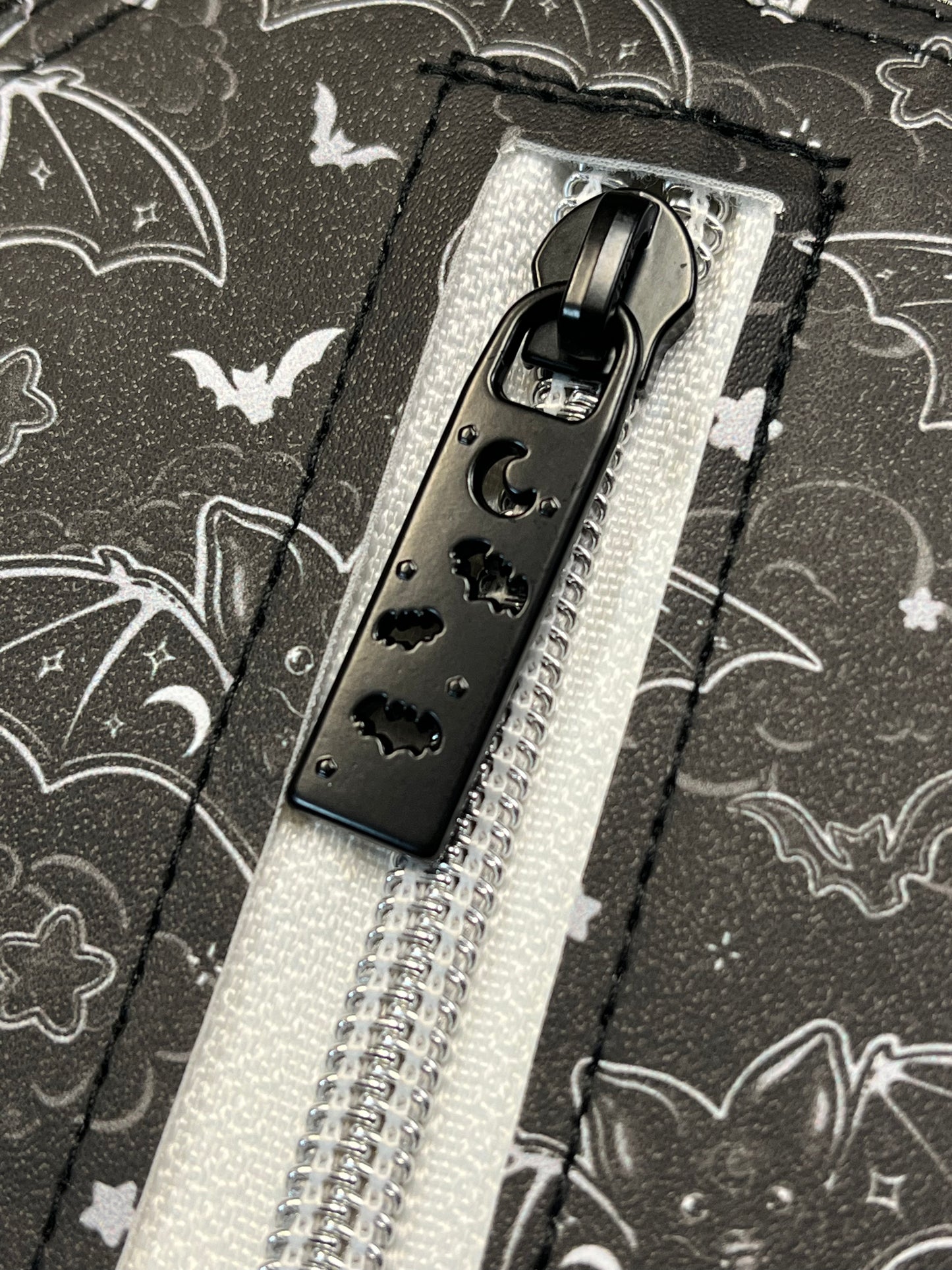 Black Bat Sky Coffin Wallet Large