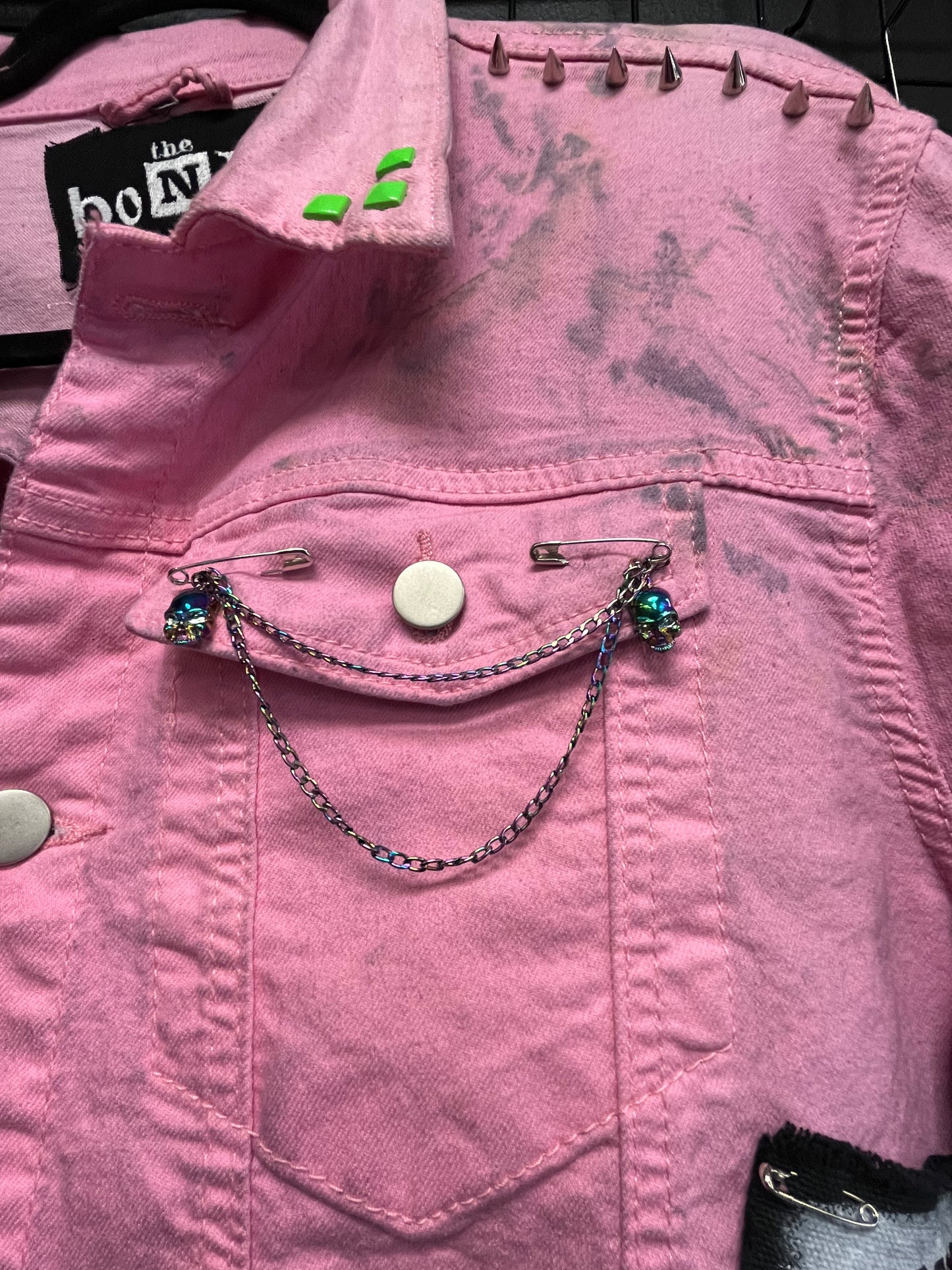 Mystical as Fuck Unicorn Hand-Painted Adult Jacket