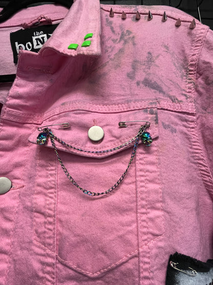 Mystical as Fuck Unicorn Hand-Painted Adult Jacket
