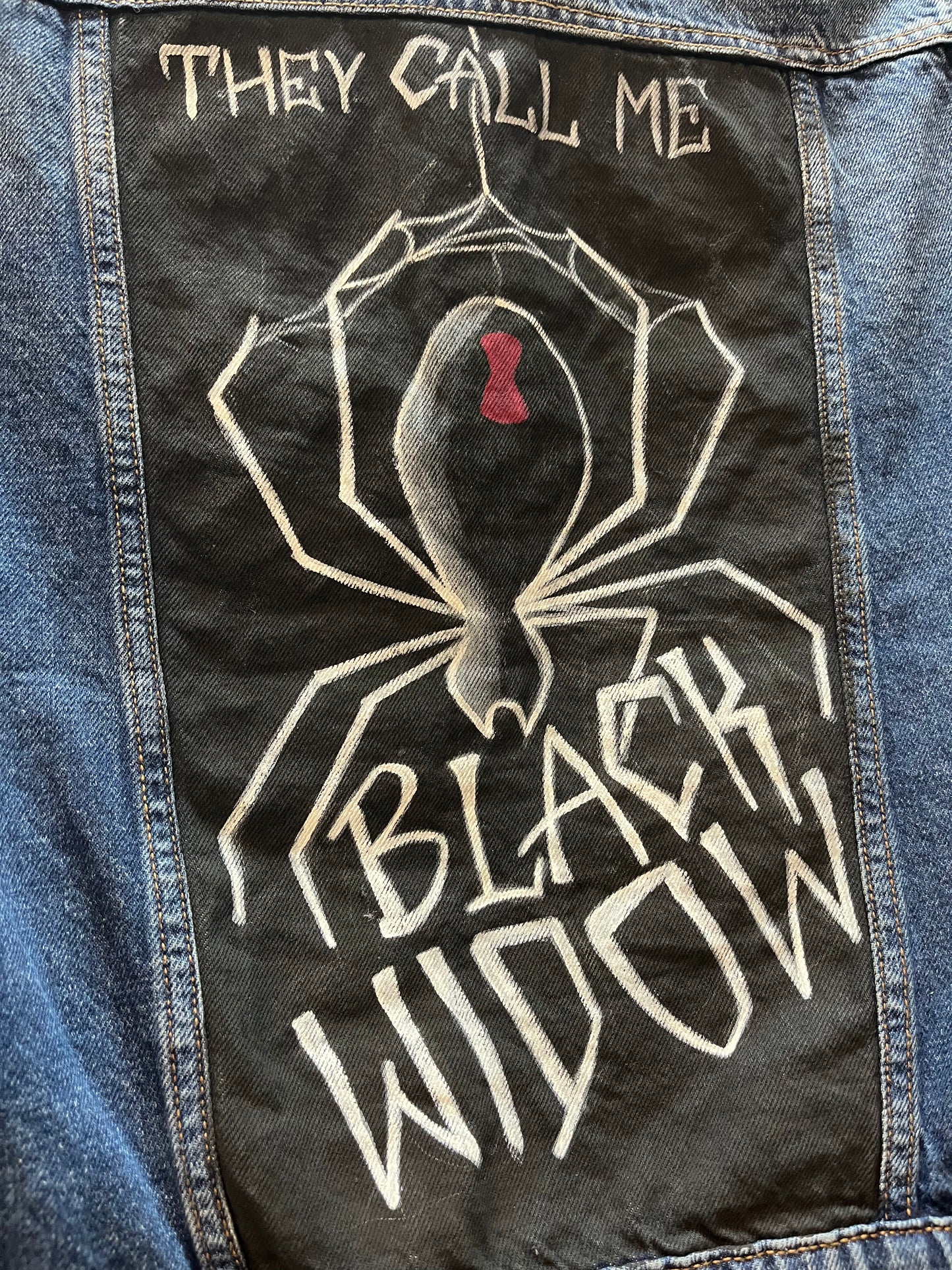 Black Widow Spider Adult Vest
