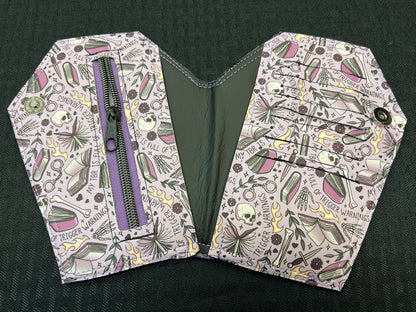 Trigger Warning Coffin Wallet Large