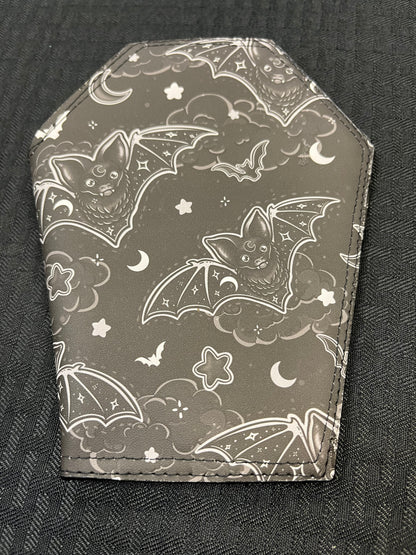 Black Bat Sky Coffin Wallet Large