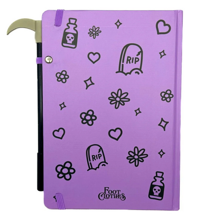 Pastel Goth Grim Reaper Journal w/ pen