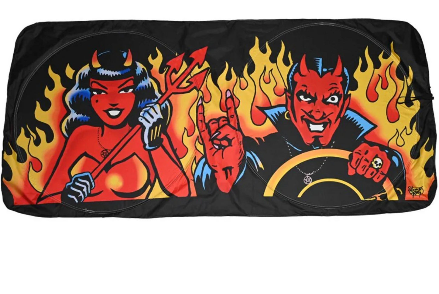 Hellbound Car Sun Visor