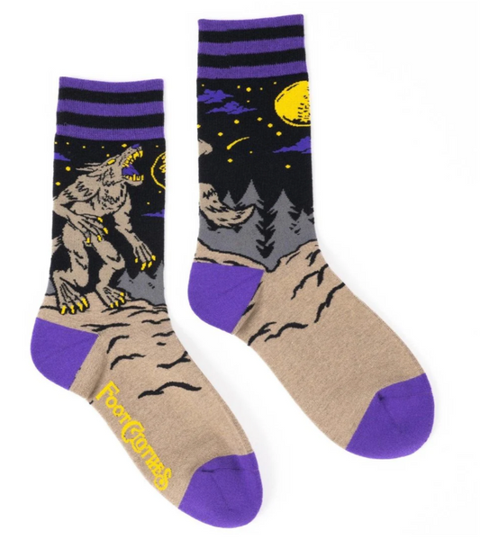 Evil Werewolf Socks