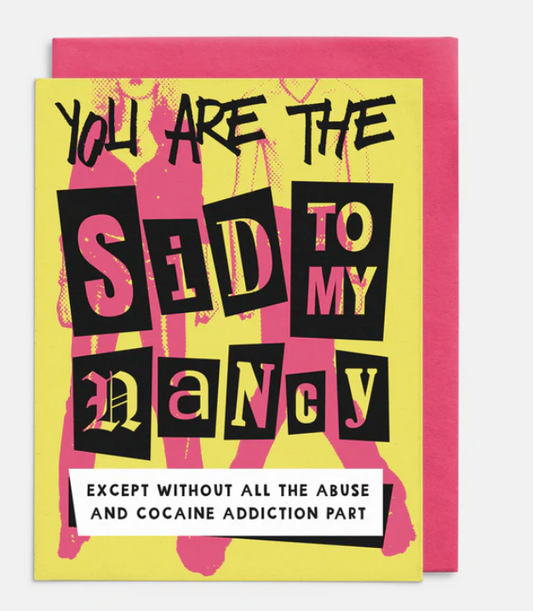 Sid & Nancy Love Card