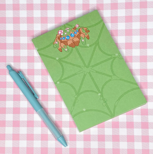 Mossy Spider Notepad