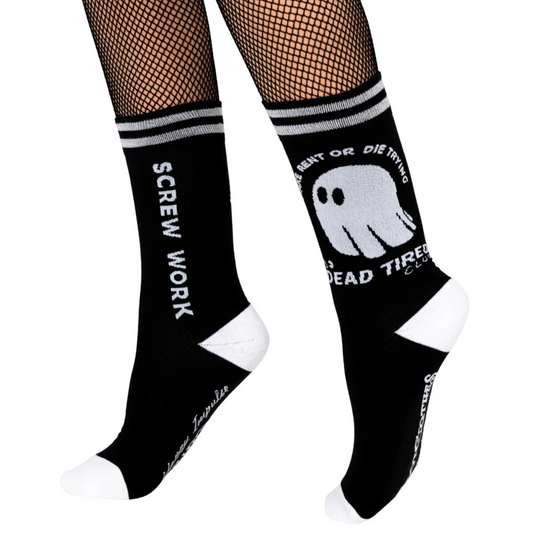 Dead Tired Crew Socks