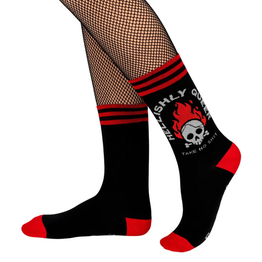 Hellishly Queer Crew Socks