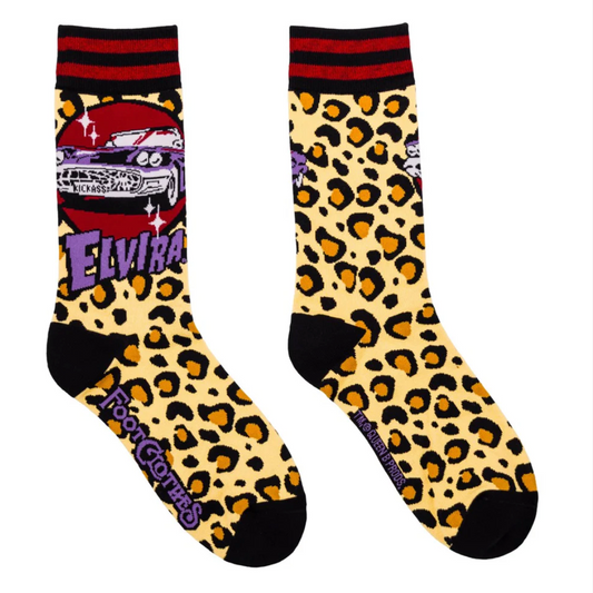Elvira Macabre Mobile Crew Socks