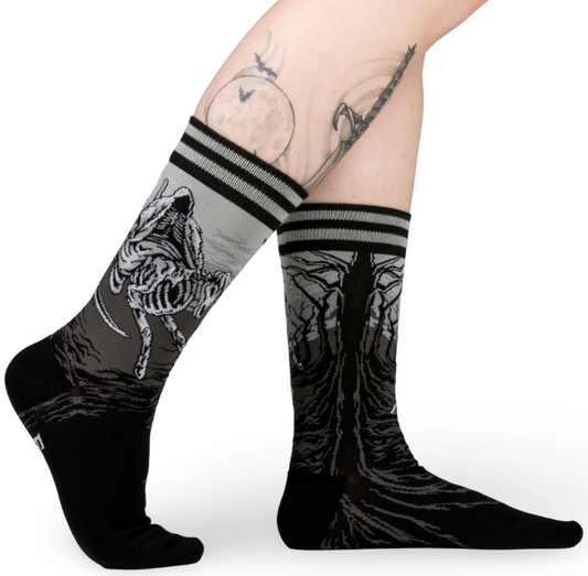 Death on a Pale Horse Crew Socks
