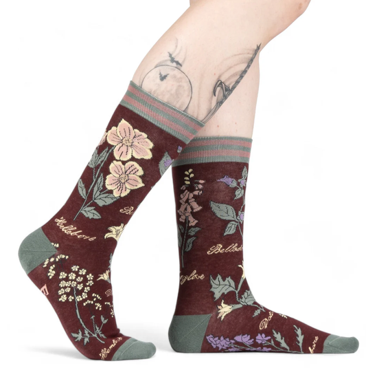 Baneful Botany Crew Socks