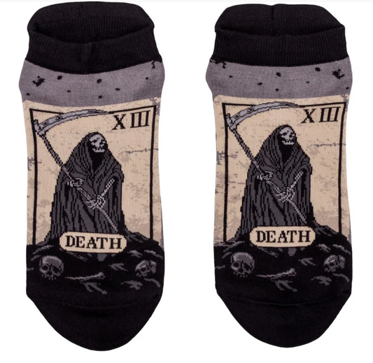 Death Tarot Card Ankle Socks